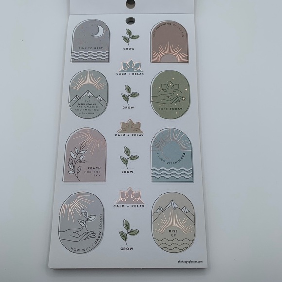 The Happy Planner Wellness Sticker Book 593pc - Picture 5 of 8